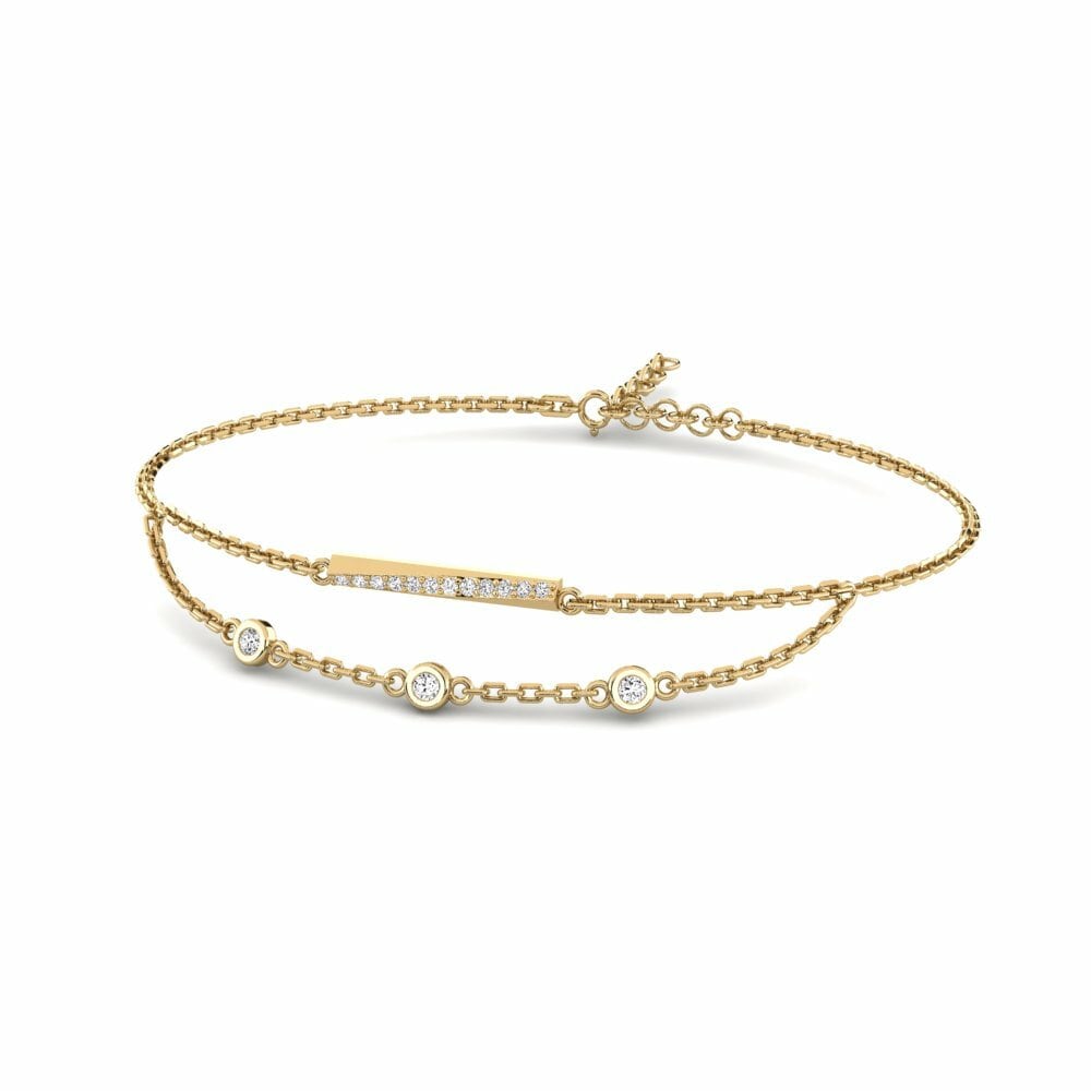 Moissanite Bracelet pour femme Zielodn