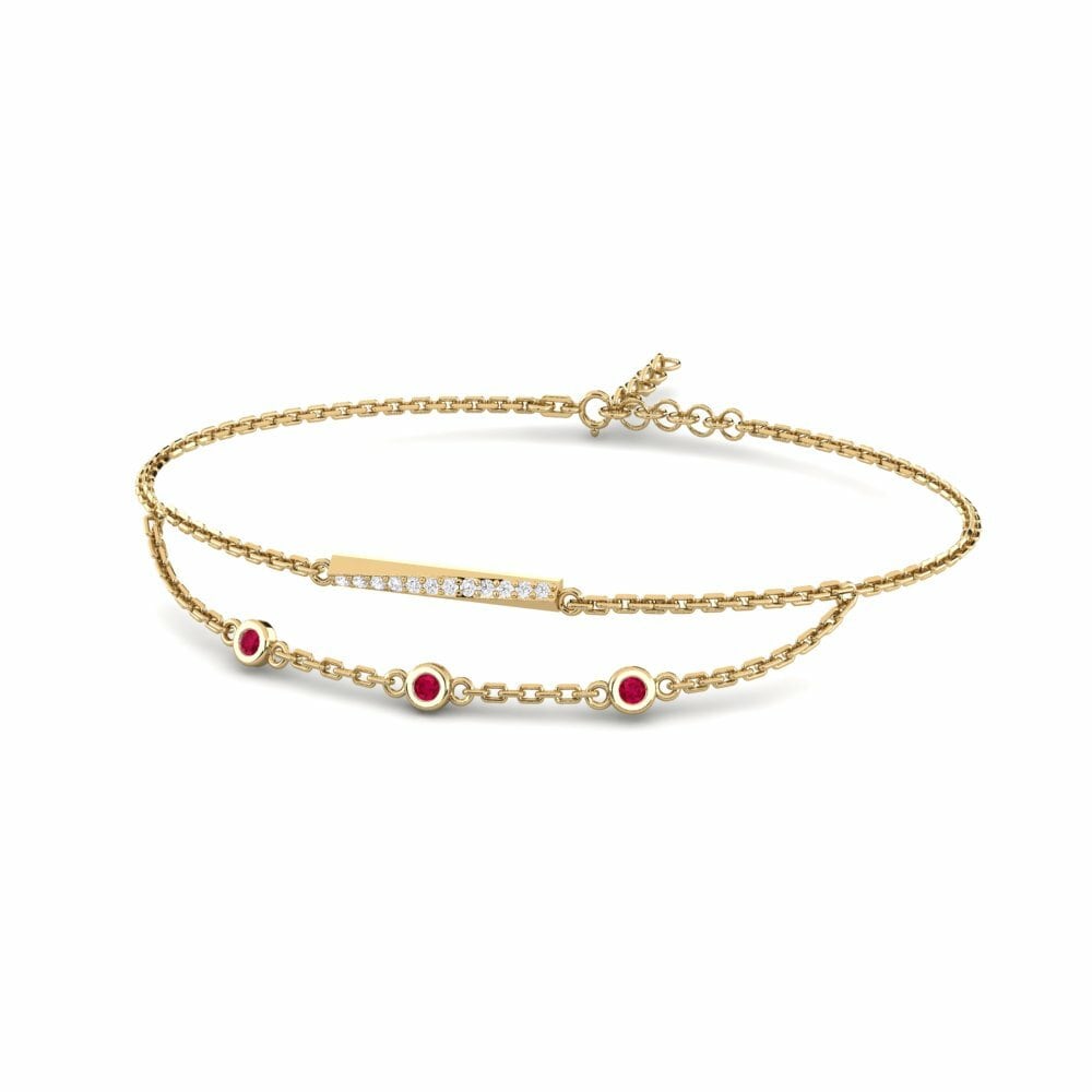 Rubis Bracelet pour femme Zielodn