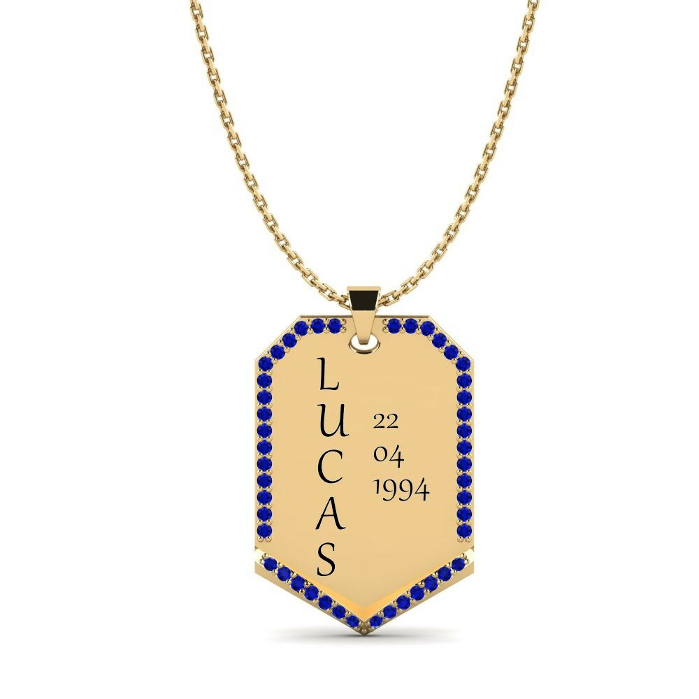 Sapphire Women's Pendant Zindeki