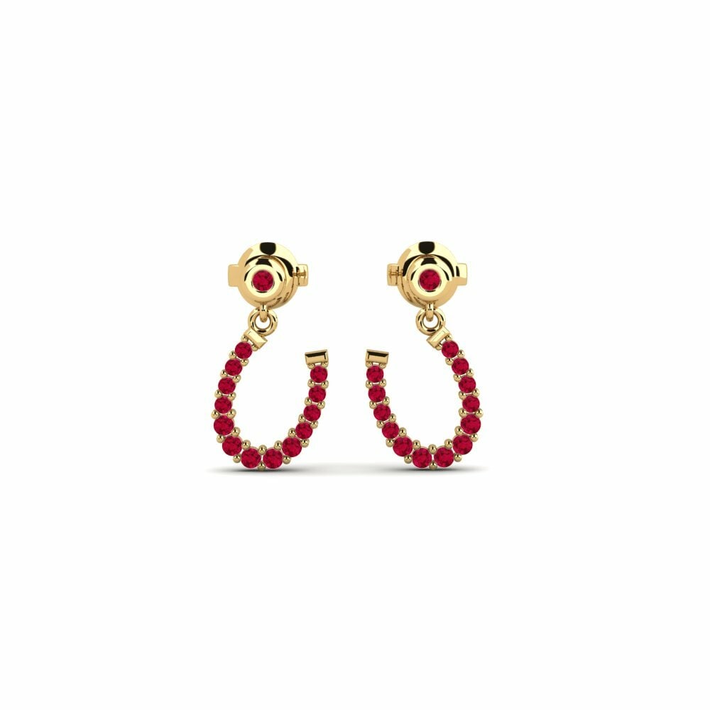 Ruby Women's Earring Zmiennaja