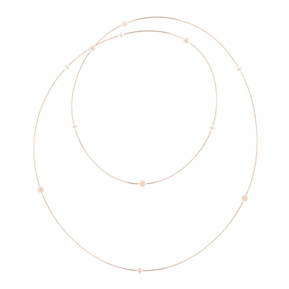14K Rood Goud Ketting Zoenn