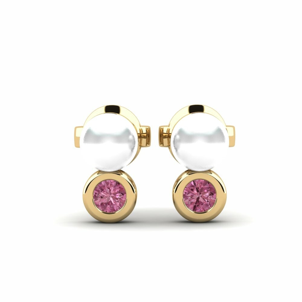 Boucle d'oreille femme Zoet Grenat de Rhodolite