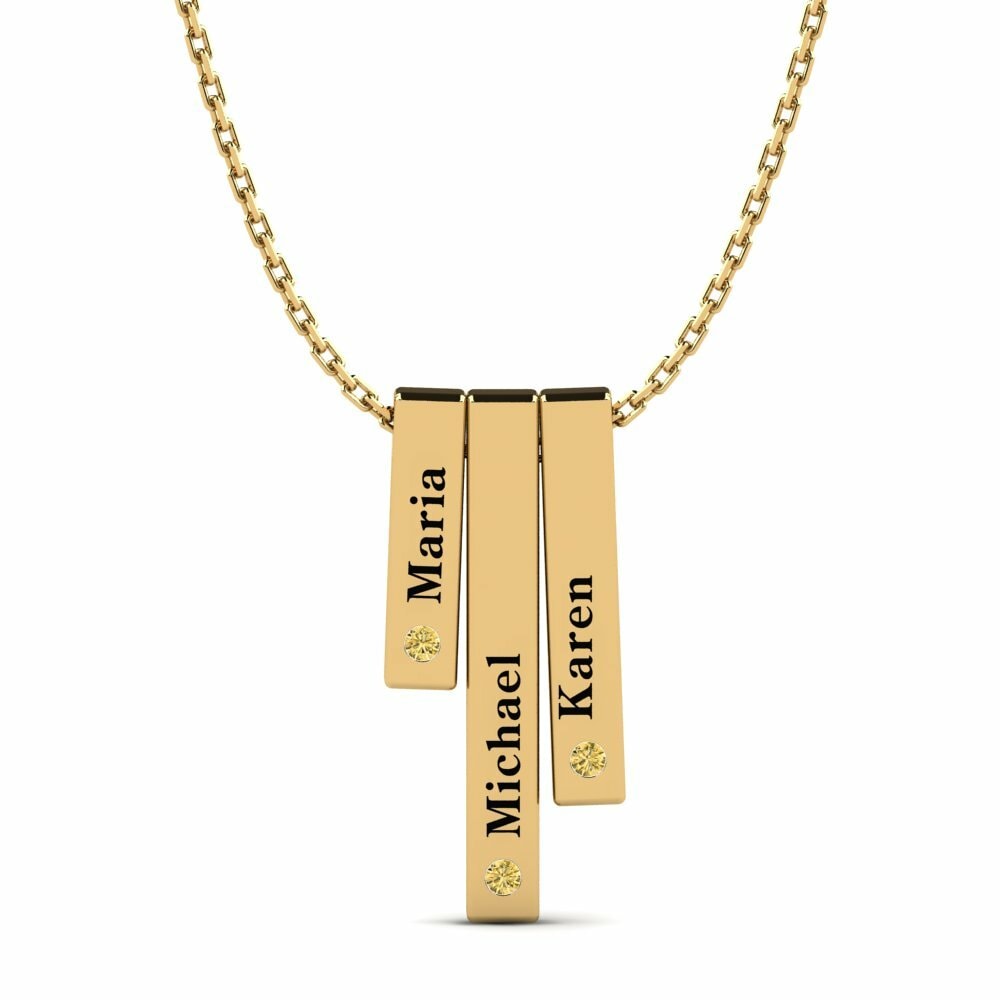Yellow Diamond Pendant Zoila