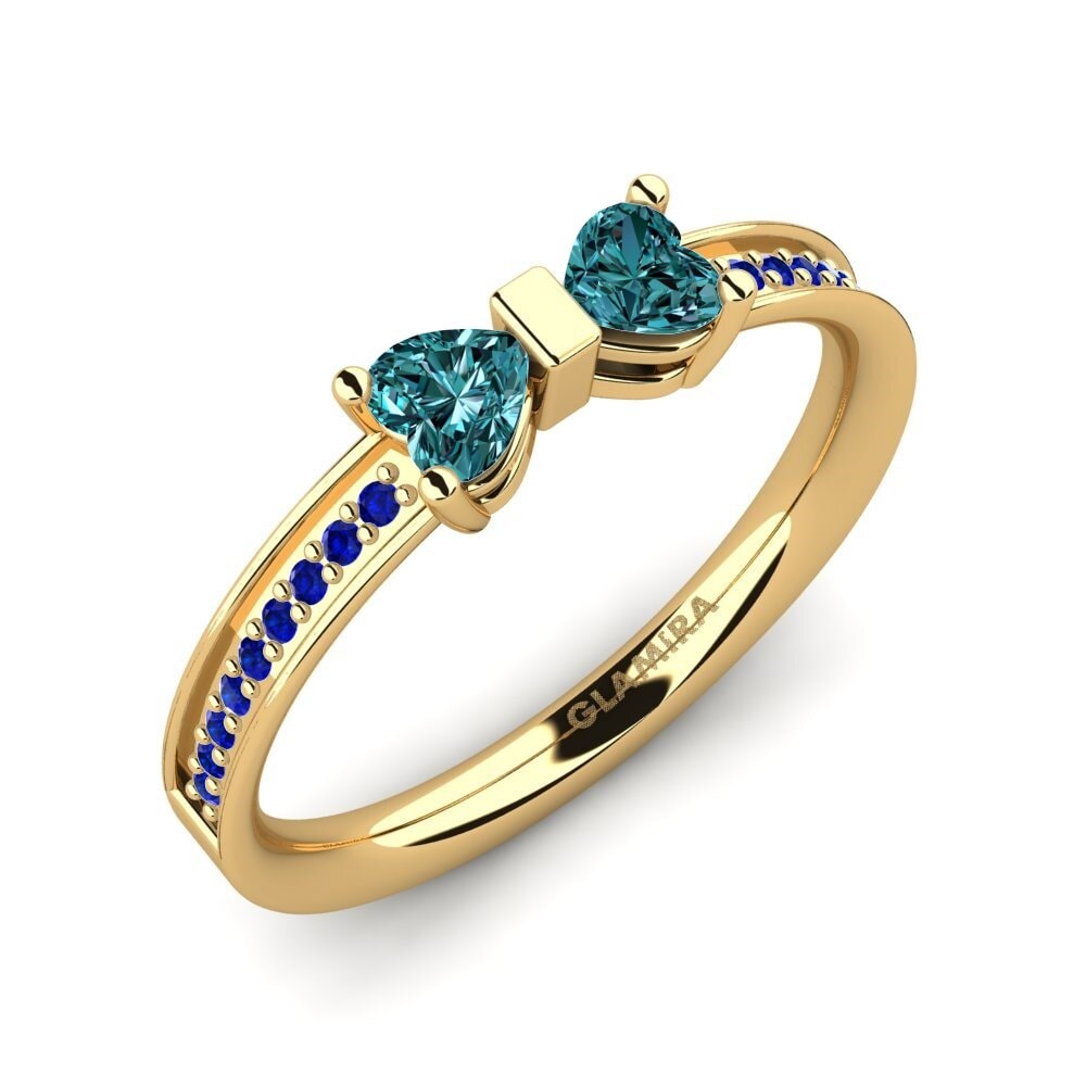 18ct Yellow Gold Ring Zophiel