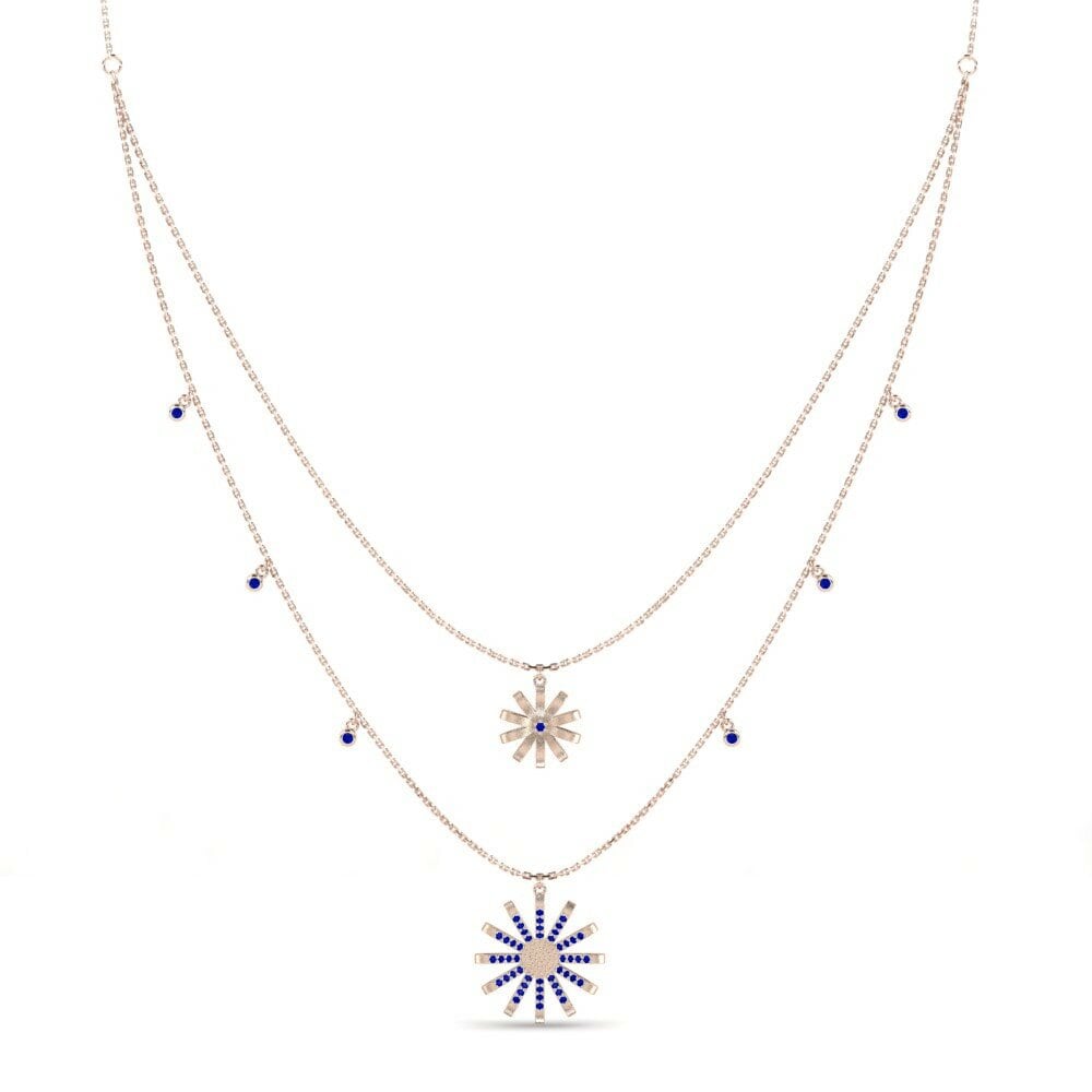 Layering Sapphire Necklaces