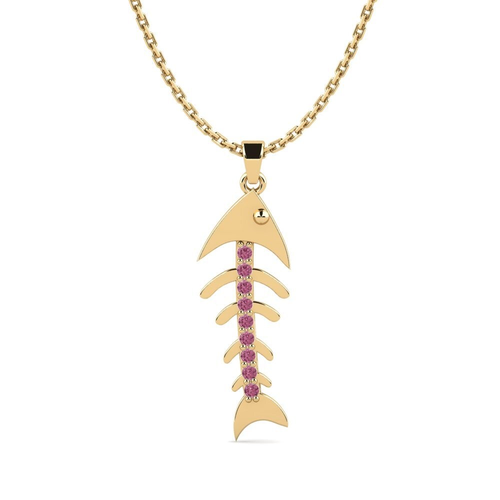 Rhodolite Garnet Women's Pendant Zoterw