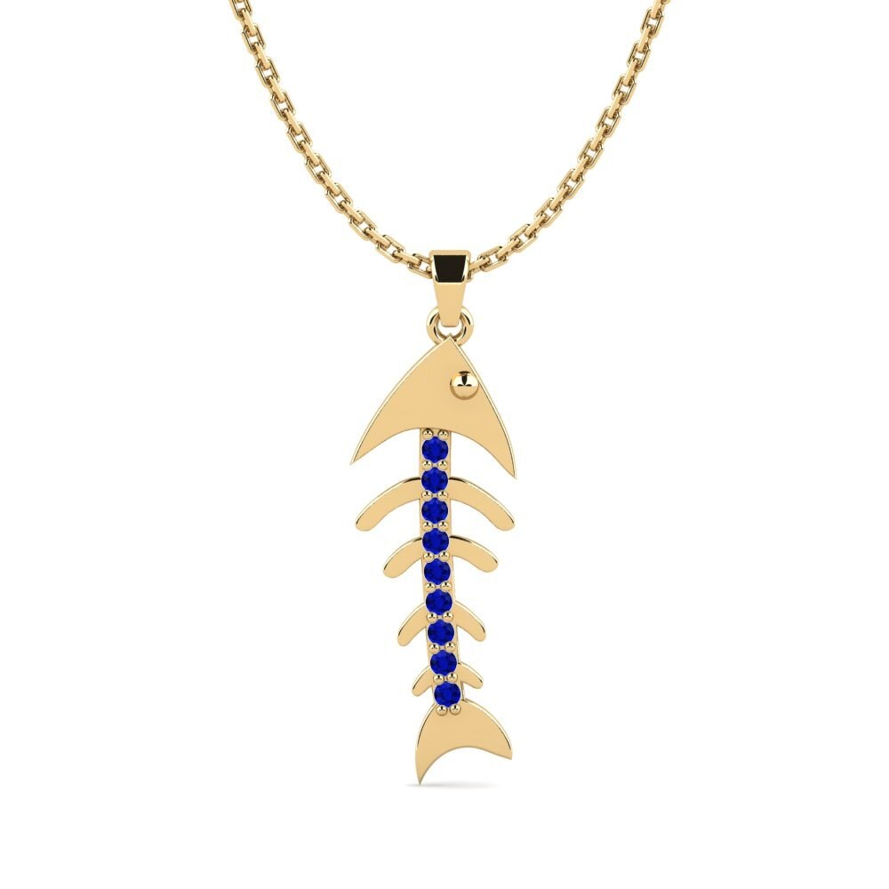 Sapphire Women's Pendant Zoterw
