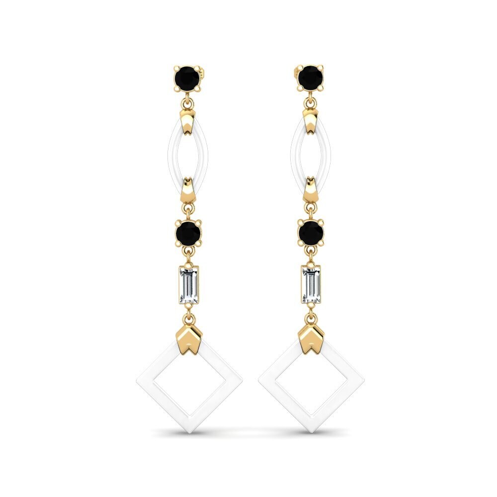 Black Onyx Women's Earring Zuan