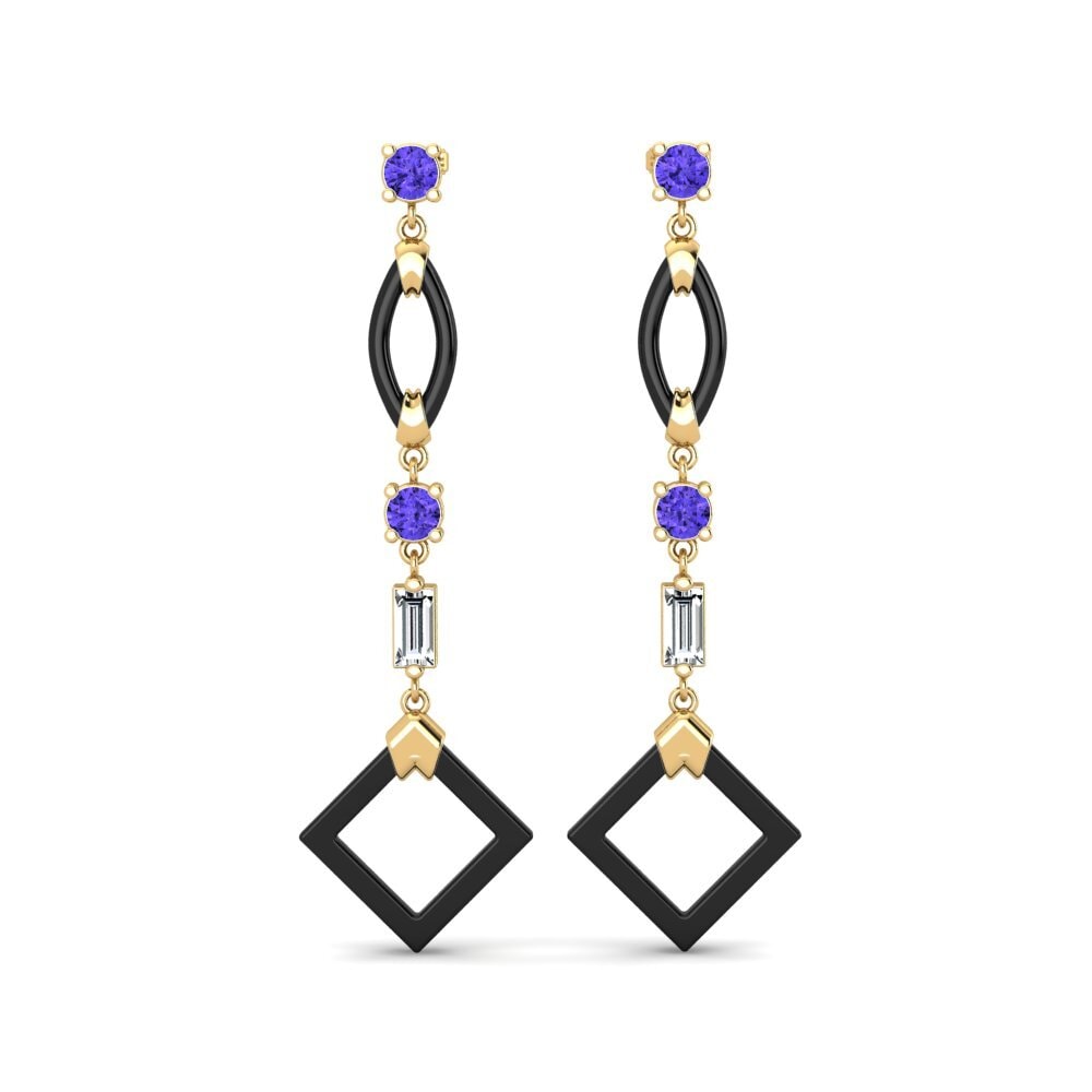Tanzanite Women's Earring Zuan