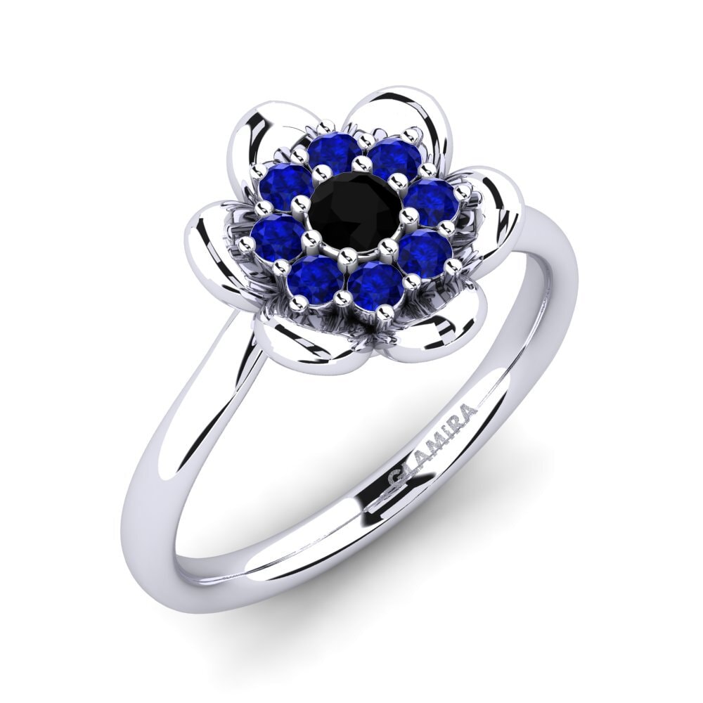 Schwarzer Diamant Ring Zulmarie