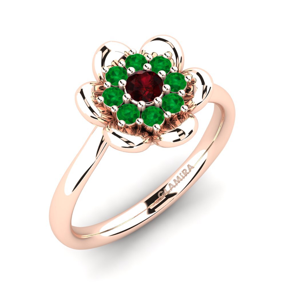 18K Rose Gold Ring Zulmarie