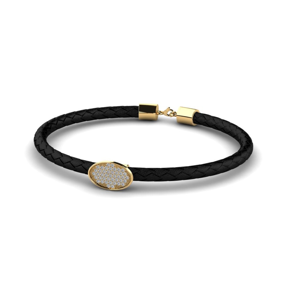 18ct Yellow Gold Men's Bracelet Zulybeth