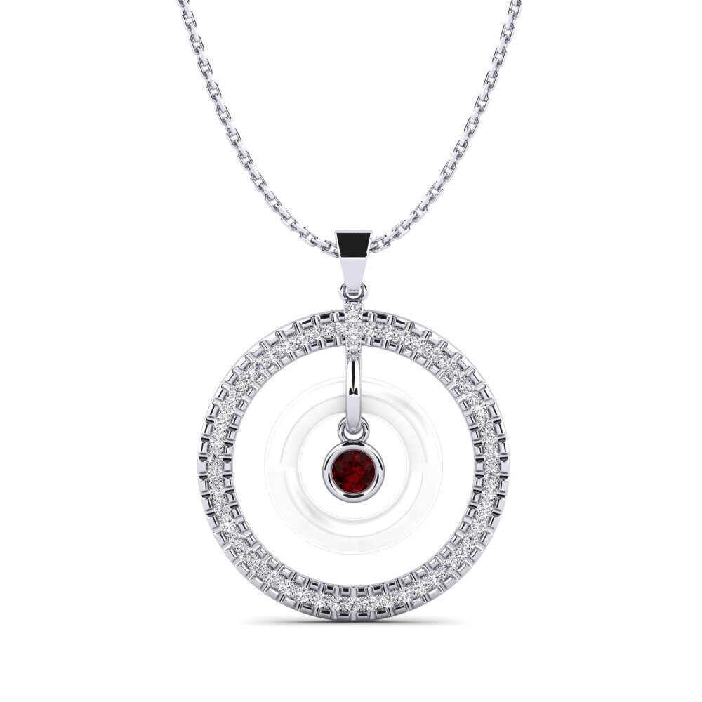 Garnet Women's Pendant Zumwalt