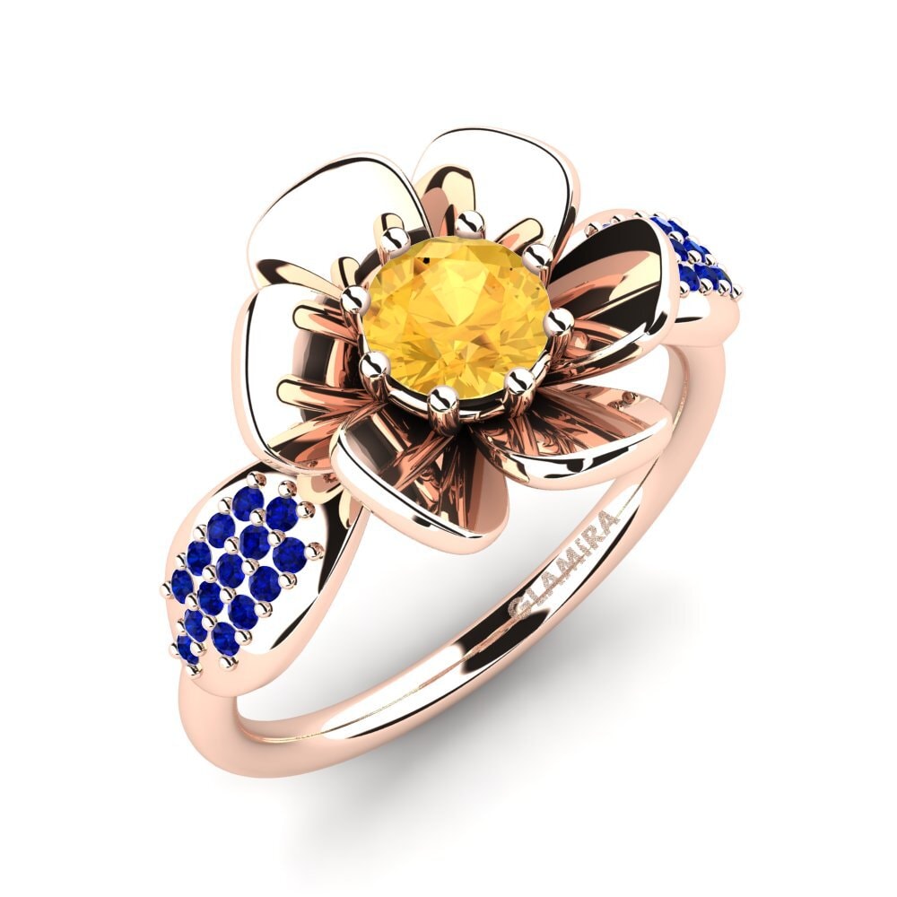 18ct Rose Gold Ring Zurielys