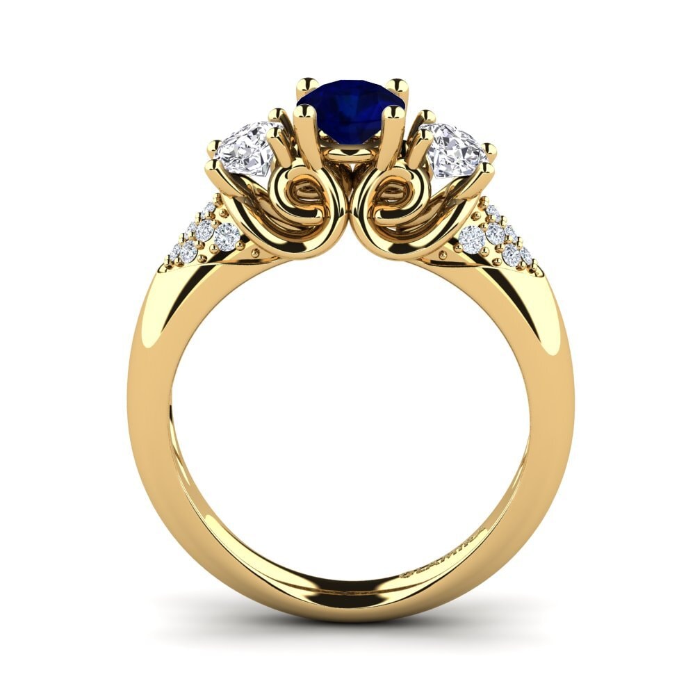 Sapphire Engagement Ring Velma