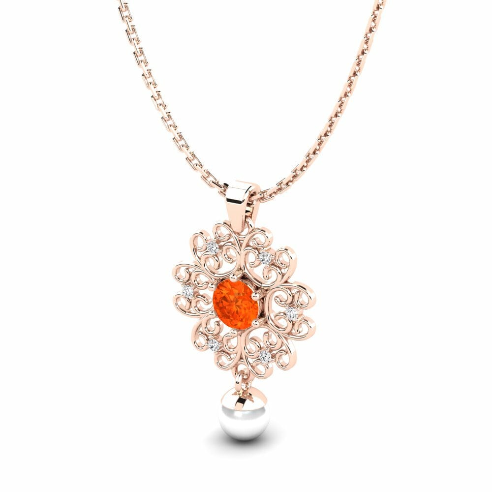 Fire-Opal Women's Pendant Vimpa