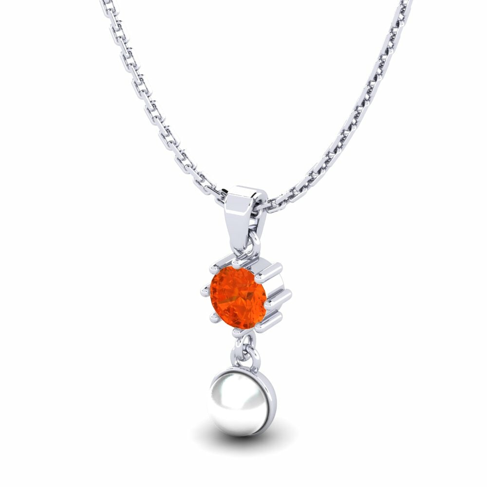 Fire Opal Women's Pendant Yonise