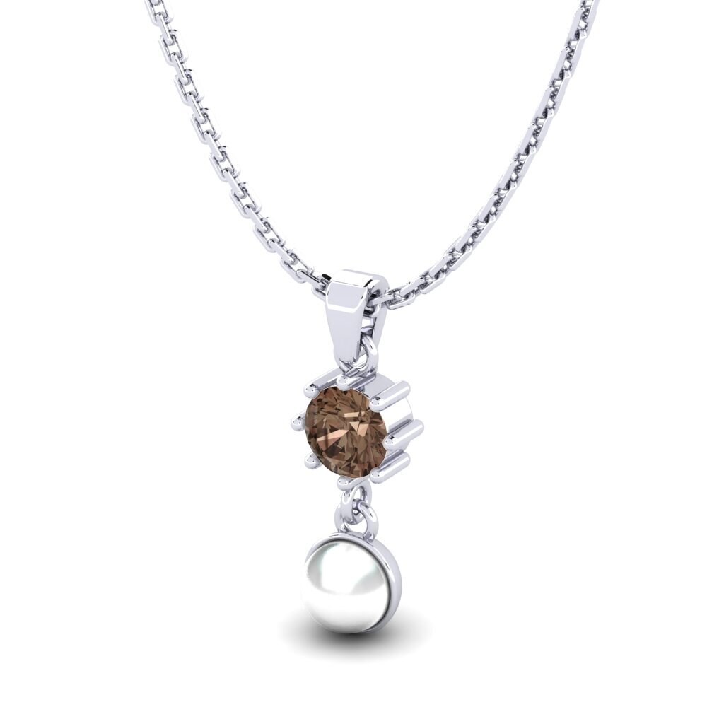 Rook Kwarts Dames Hanger Yonise