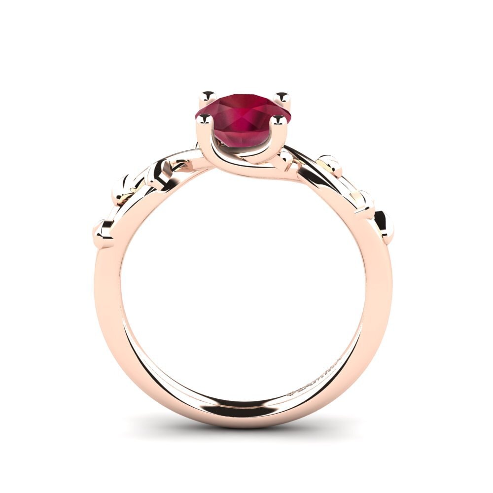 Rubin Verlobungsring Alabate 1.0 crt