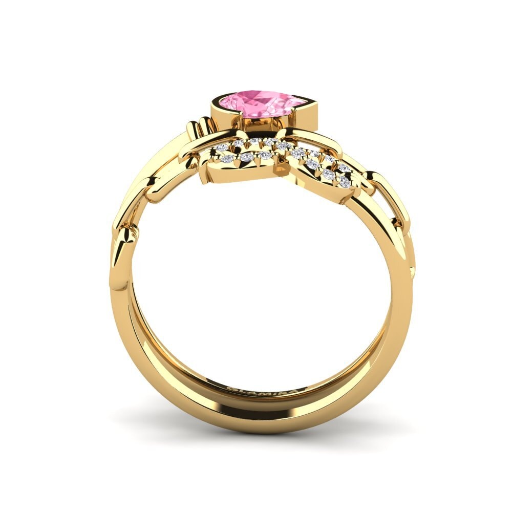 Pink Sapphire Ring Bondoflove
