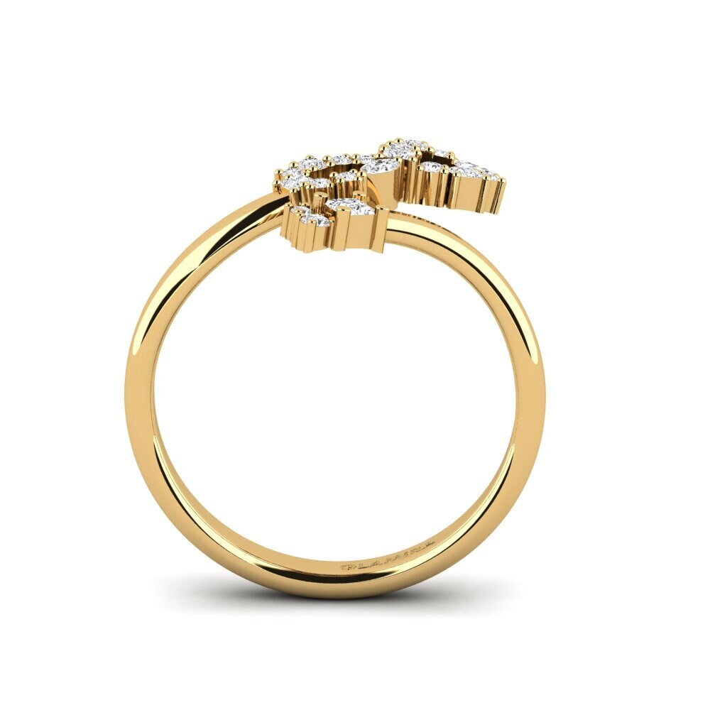 White sapphire Ring Rocky