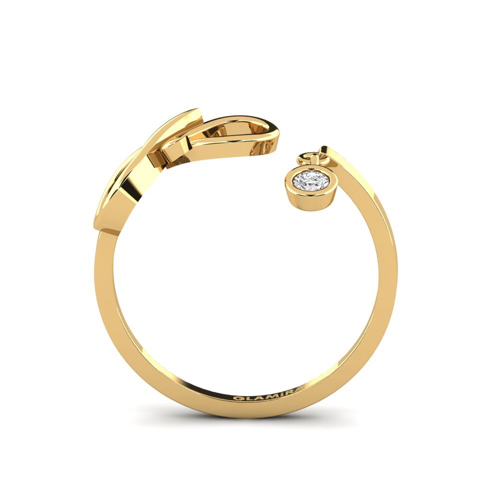 White sapphire Ring Strasta