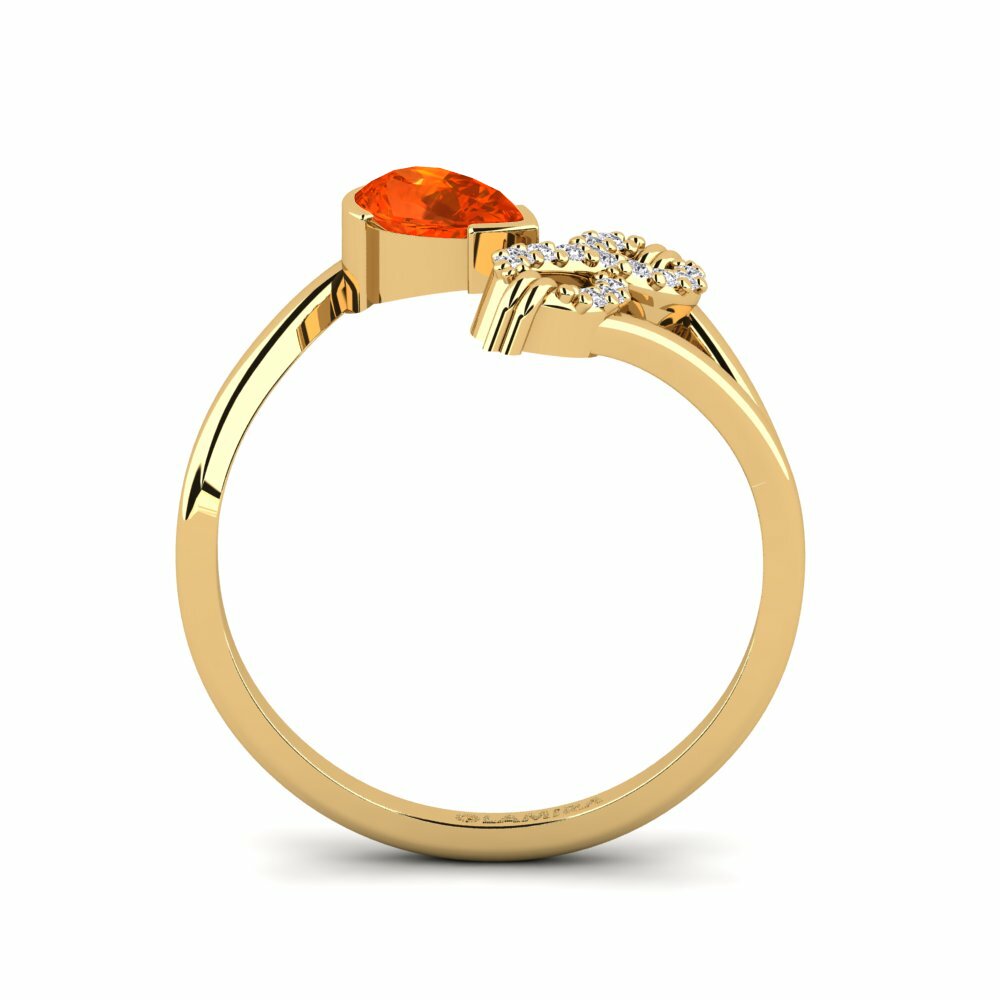 Fire Opal Ring Tadafuq