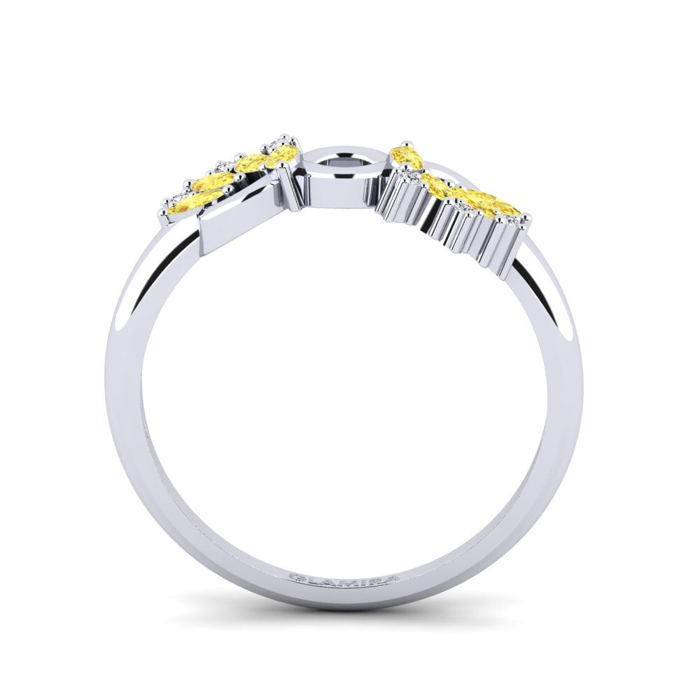 Gelber Saphir Ring Ventus