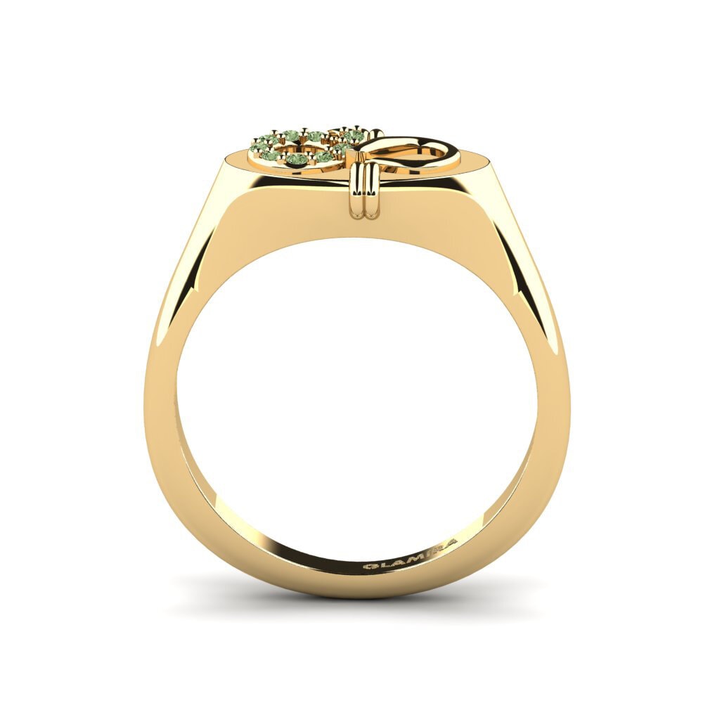 Green Diamond Ring Manawa