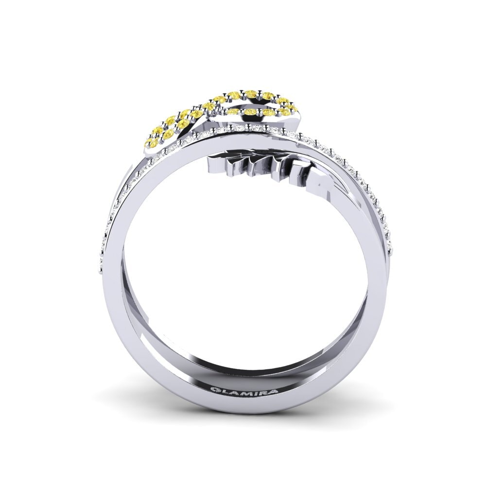 Gelber Saphir Ring Meapohi