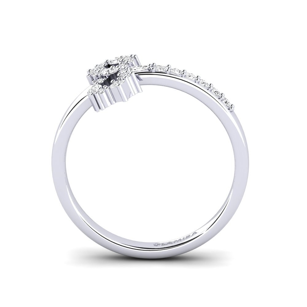 White sapphire Ring Achernarra