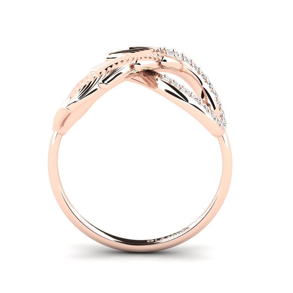 White sapphire Ring Apanza