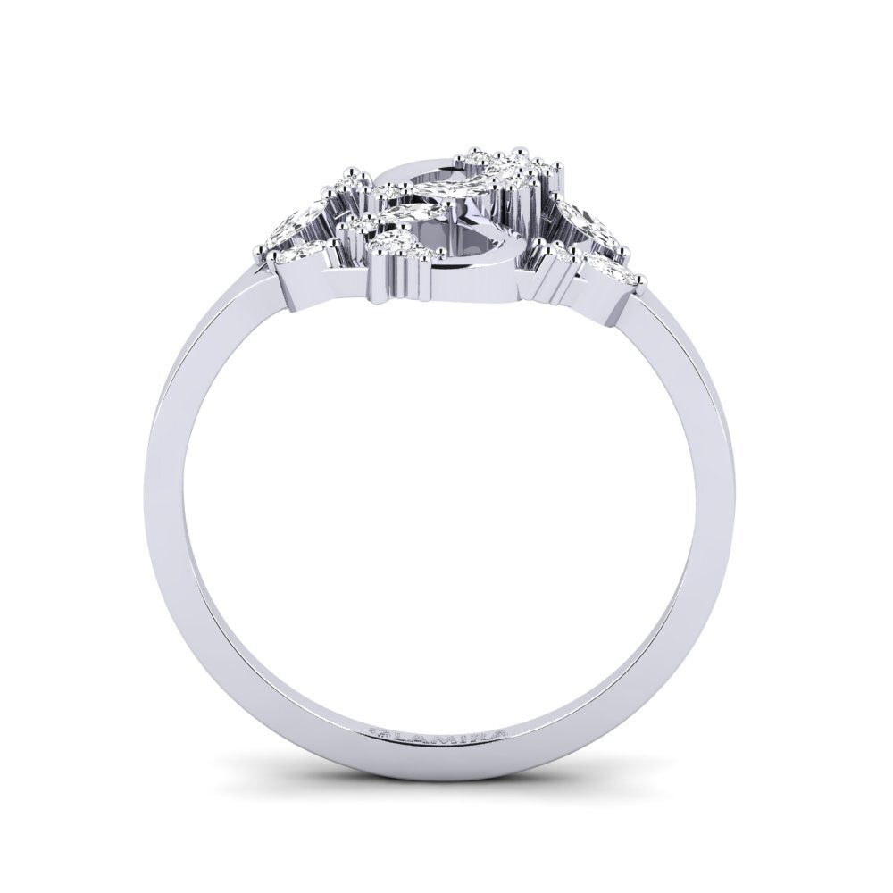 White sapphire Ring Aureus
