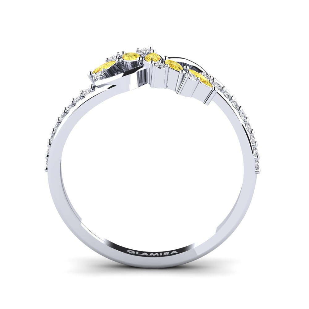 Gelber Saphir Ring Chalybs