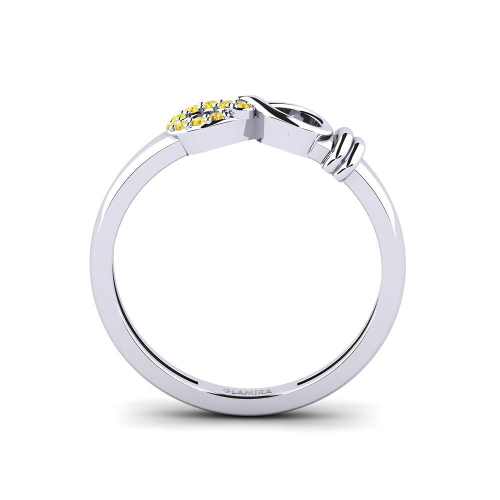 Gelber Saphir Ring Upoznati