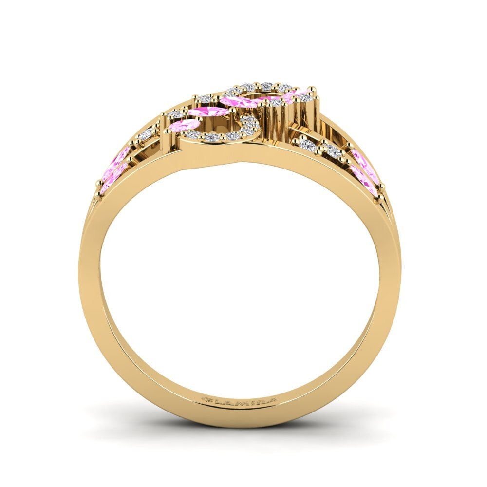 Safira Rosa Anel Roseus