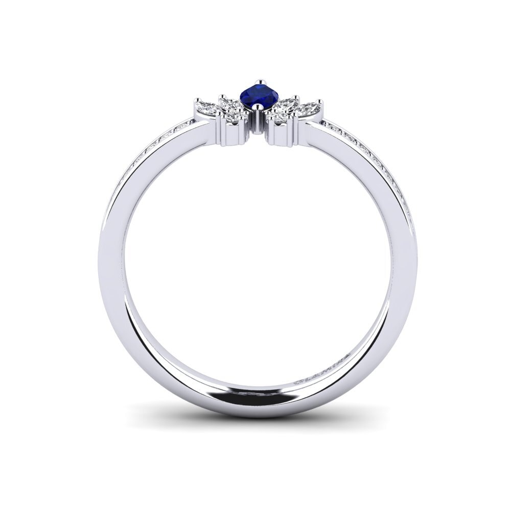 Zafiro Anillo de compromiso Lesoni