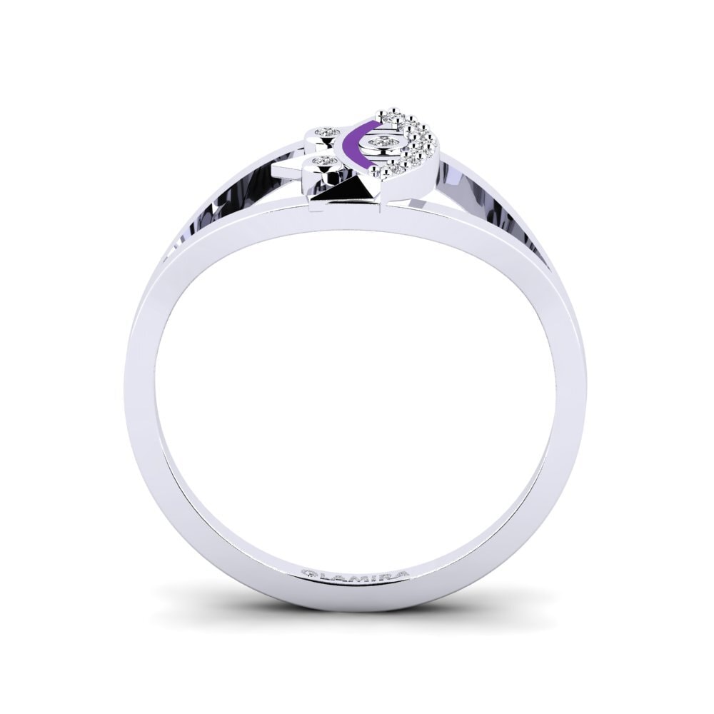 Weiß-Silber Ring Abaphezulu