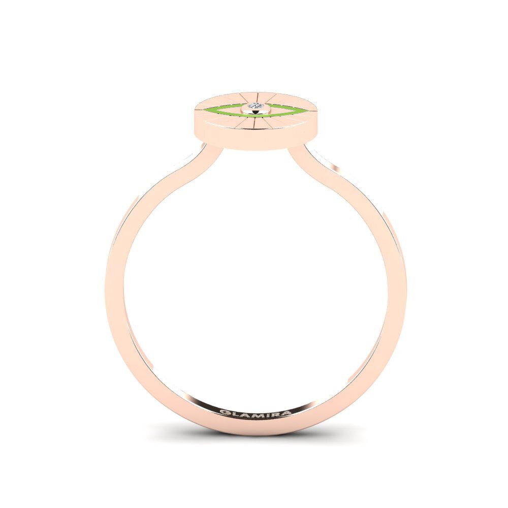 Rotgold 375 Ring Anggun