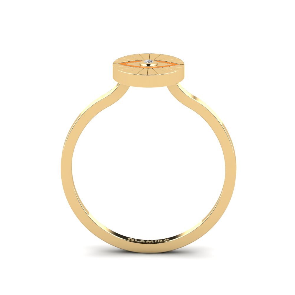Labor-gezüchteter Diamant Ring Anggun