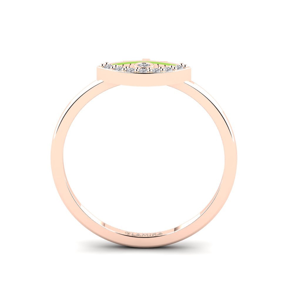 Rotgold 375 Ring Chishango