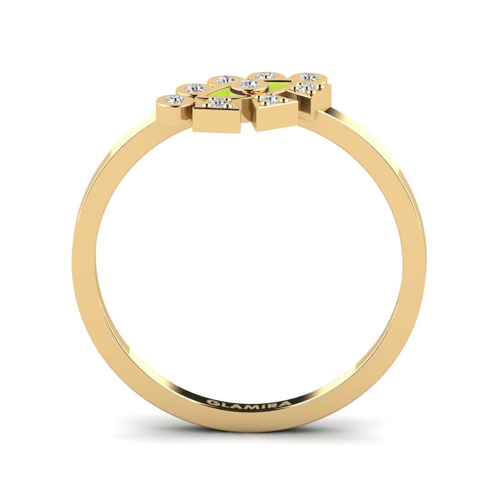 Moissanit Ring Cragum