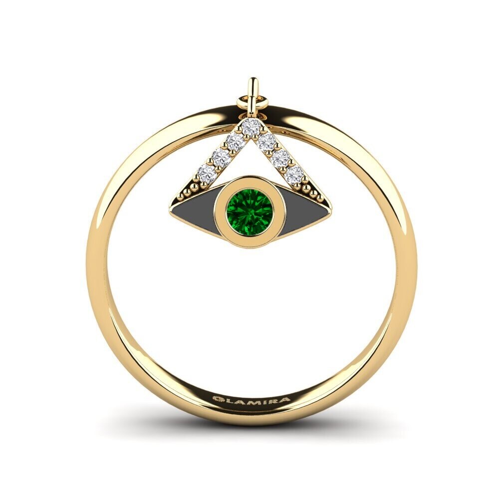 Zircônia Verde Anel Forvanta