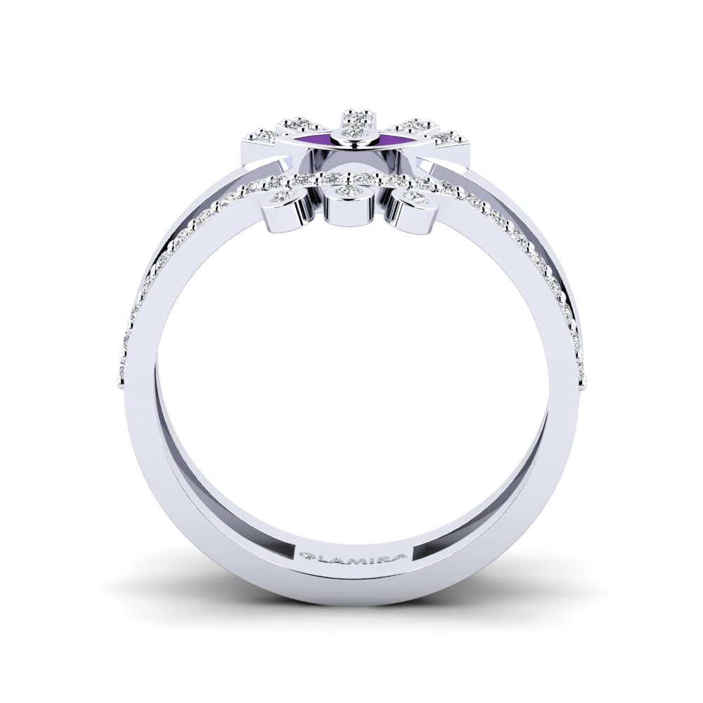 14ct White Gold Ring Heraion