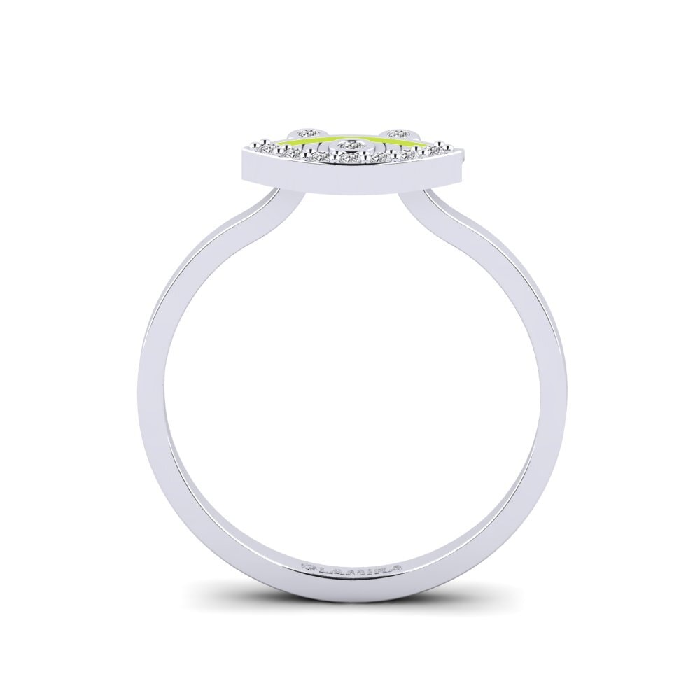 Argent Blanc Bague Kanto