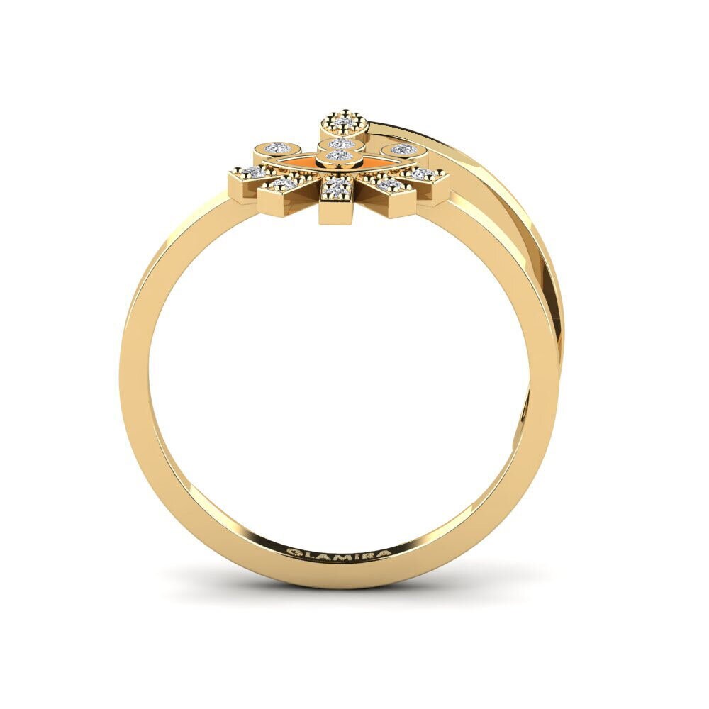 Labor-gezüchteter Diamant Ring Krya