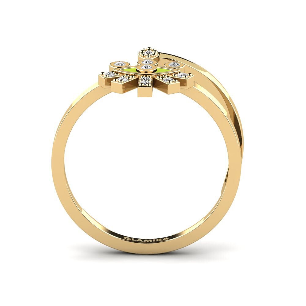 Moissanit Ring Krya