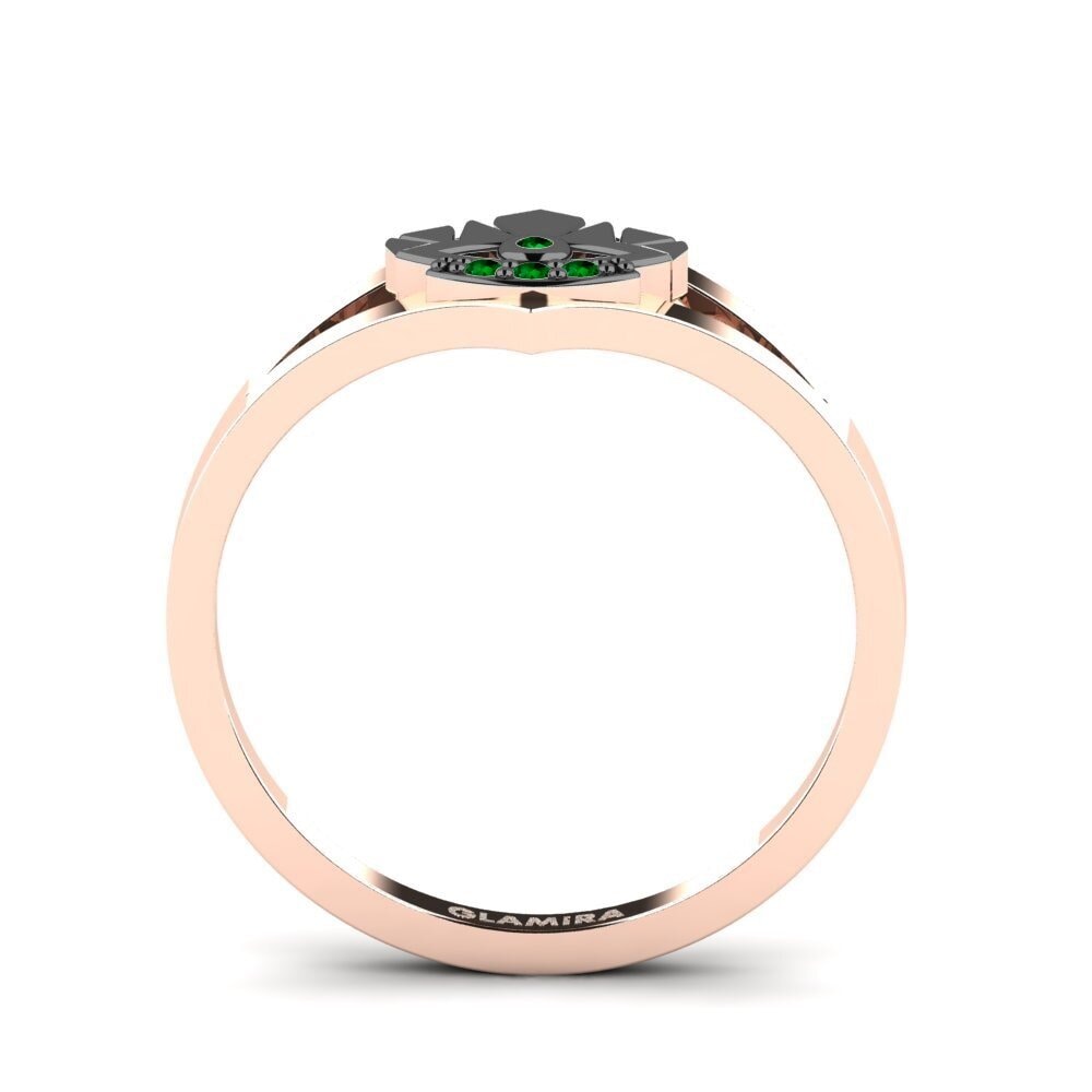 Zircônia Verde Anel Langas
