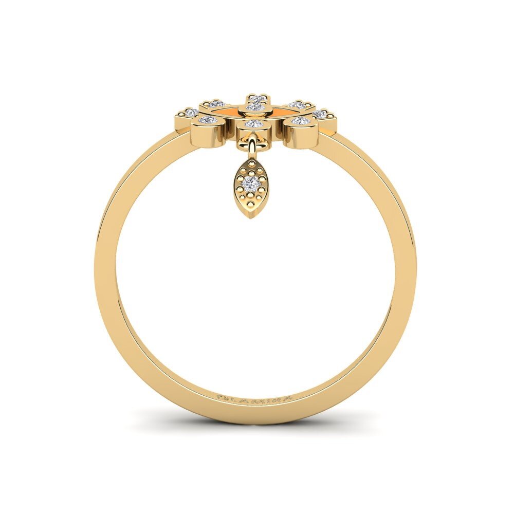 Labor-gezüchteter Diamant Ring Nergal