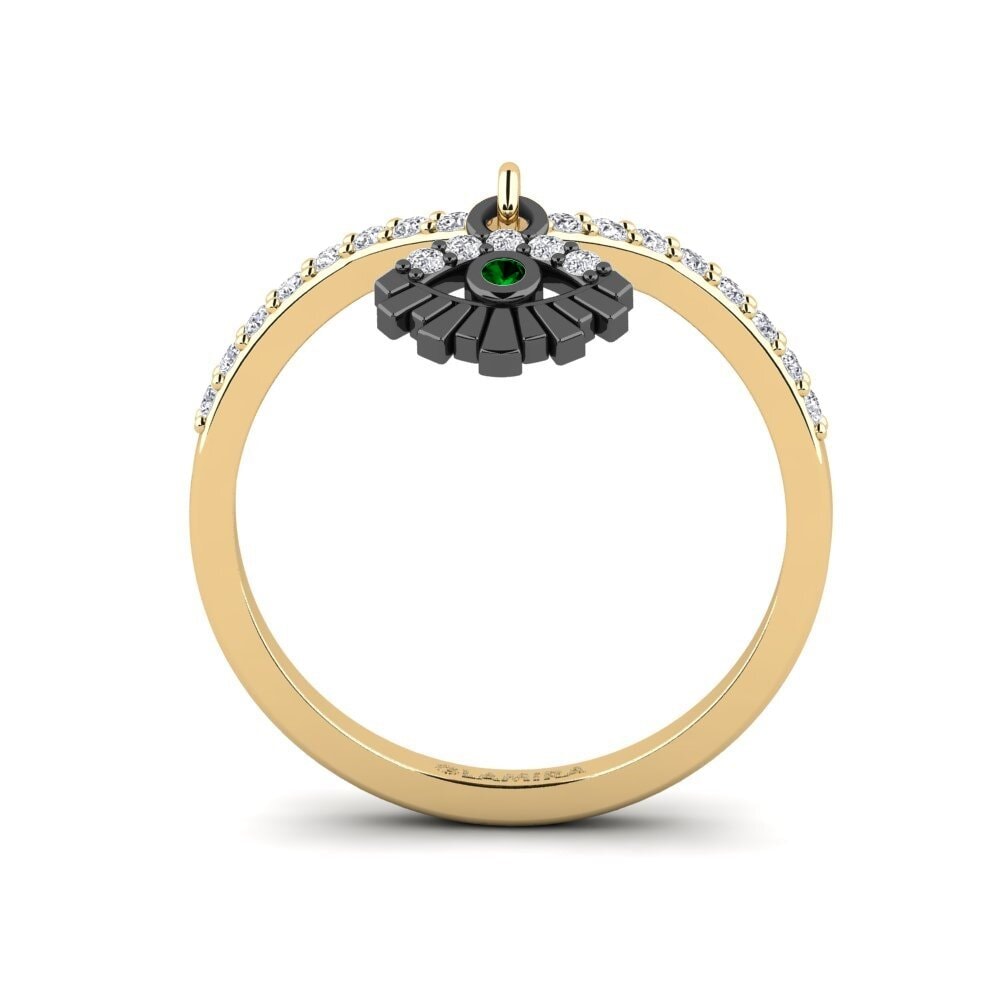 Zircônia Verde Anel Ripset